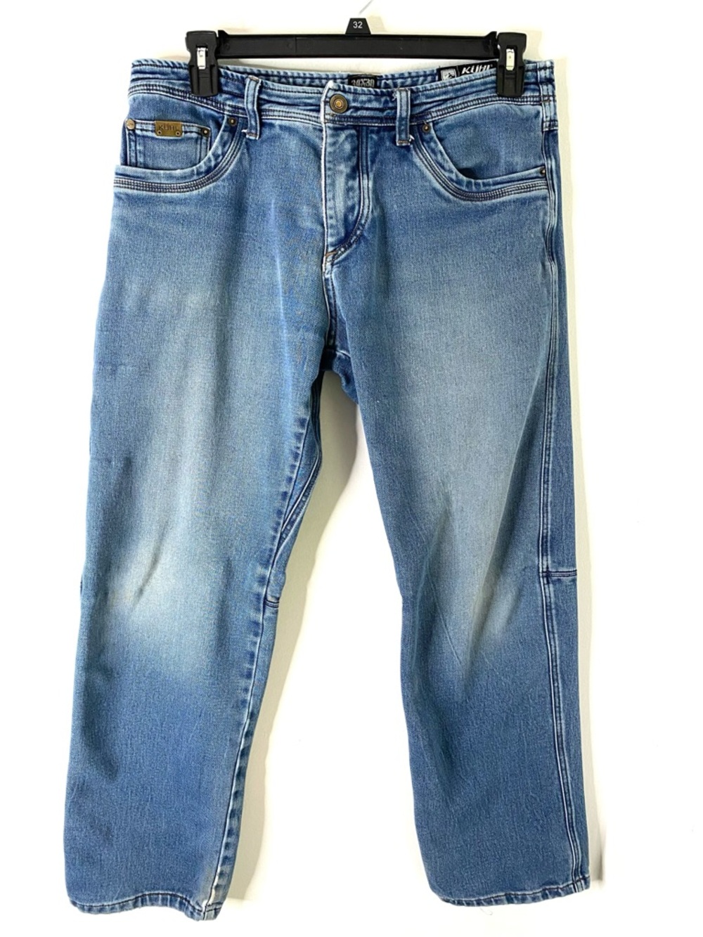 KUHL SharpShooter Performance Jeans Stretch Denim Athletic Straight Fit Utility